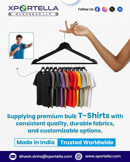 Upgrade your brand collection with premium bulk T-Shirts 