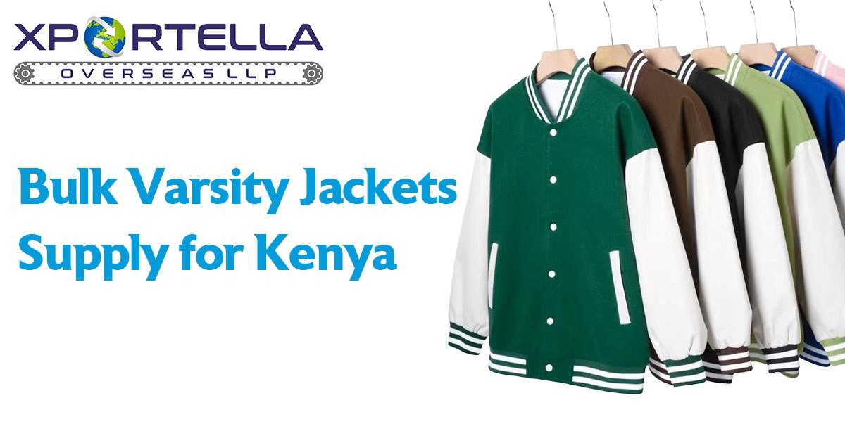 Bulk Varsity Jackets Supply for Kenya | Premium Manufacturing & Export Support from India